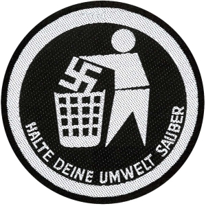 Generic - Halte Deine... Standard Patch ryhmässä MERCHANDISE @ Bengans Skivbutik AB (5537877)