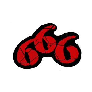 Generic - 666 Cut-Out Standard Patch ryhmässä MERCHANDISE @ Bengans Skivbutik AB (5537884)