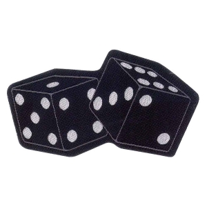 Generic - Dice Standard Patch ryhmässä MERCHANDISE @ Bengans Skivbutik AB (5537885)