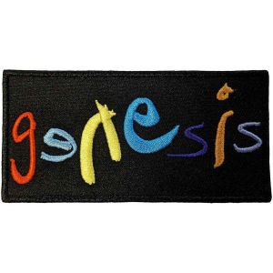 Genesis - Logo Woven Patch ryhmässä MERCHANDISE @ Bengans Skivbutik AB (5537898)