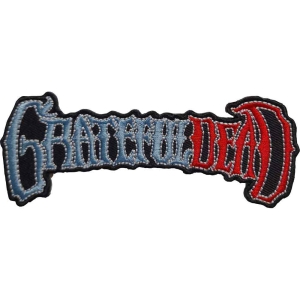 Grateful Dead - Logo Woven Patch ryhmässä MERCHANDISE / Merch / Pop-Rock @ Bengans Skivbutik AB (5537926)