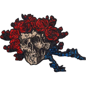 Grateful Dead - Bertha Skull Woven Patch ryhmässä MERCHANDISE / Merch / Pop-Rock @ Bengans Skivbutik AB (5537929)