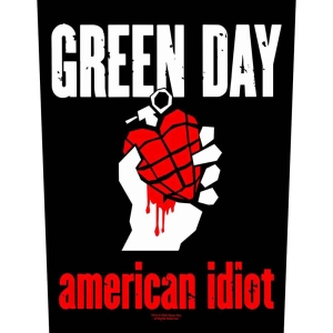 Green Day - American Idiot Back Patch ryhmässä MERCHANDISE / Merch / Punk @ Bengans Skivbutik AB (5537932)