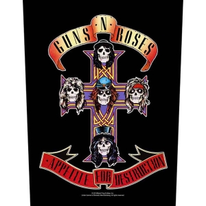 Guns N Roses - Appetite For Destruction Back Patch ryhmässä MERCHANDISE / Merch / Hårdrock @ Bengans Skivbutik AB (5537948)