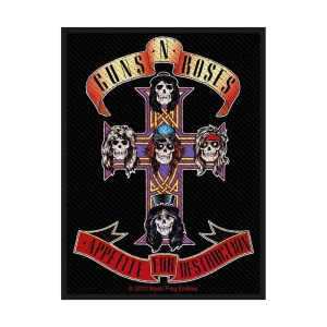 Guns N Roses - Appetite Retail Packaged Patch ryhmässä MERCHANDISE / Merch / Hårdrock @ Bengans Skivbutik AB (5537951)