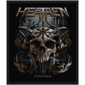 Heathen - Chaos Of Evolution Standard Patch ryhmässä MERCHANDISE / Merch / Hårdrock @ Bengans Skivbutik AB (5537956)