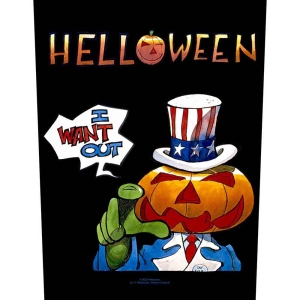 Helloween - I Want Out Back Patch ryhmässä MERCHANDISE / Merch / Hårdrock @ Bengans Skivbutik AB (5537960)