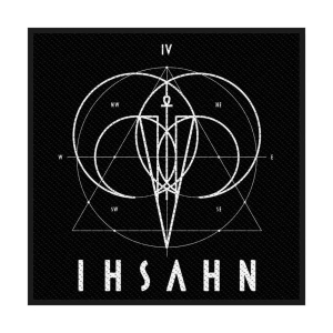 Ihsahn - Logo/Symbol Standard Patch ryhmässä MERCHANDISE / Merch / Hårdrock @ Bengans Skivbutik AB (5537963)