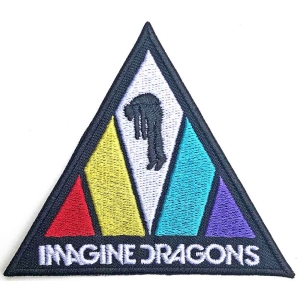 Imagine Dragons - Triangle Logo Woven Patch ryhmässä MERCHANDISE / Merch / Pop-Rock @ Bengans Skivbutik AB (5537964)