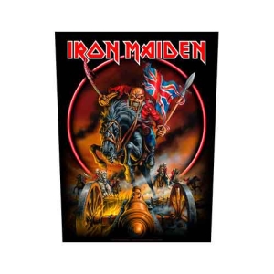 Iron Maiden - Maiden England Back Patch ryhmässä MERCHANDISE / Merch / Hårdrock @ Bengans Skivbutik AB (5537973)