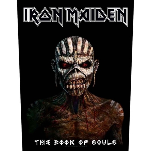 Iron Maiden - The Book Of Souls Back Patch ryhmässä MERCHANDISE / Kangasmerkki / Heavy Metal @ Bengans Skivbutik AB (5537975)
