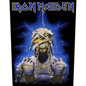 Iron Maiden - Powerslave Eddie Back Patch ryhmässä MERCHANDISE / Merch / Hårdrock @ Bengans Skivbutik AB (5537981)