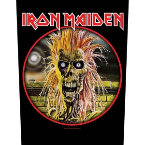 Iron Maiden - Iron Maiden Back Patch ryhmässä MERCHANDISE / Merch / Hårdrock @ Bengans Skivbutik AB (5537990)