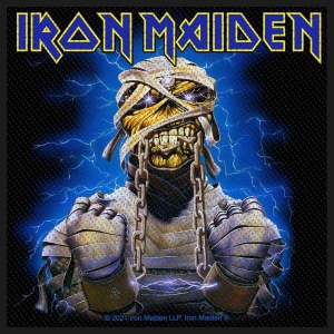 Iron Maiden - Powerslave Eddie Retail Packaged Patch ryhmässä MERCHANDISE / Merch / Hårdrock @ Bengans Skivbutik AB (5538004)