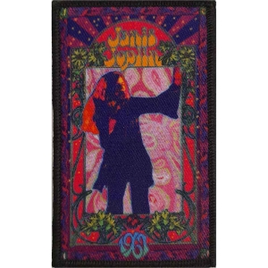 Janis Joplin - Floral Flame Printed Patch ryhmässä MERCHANDISE / Merch / Pop-Rock @ Bengans Skivbutik AB (5538011)