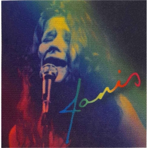 Janis Joplin - Rainbow Printed Patch ryhmässä MERCHANDISE / Merch / Pop-Rock @ Bengans Skivbutik AB (5538013)