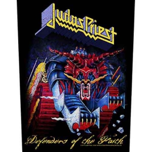 Judas Priest - Defenders Of The Faith Back Patch ryhmässä MERCHANDISE / Merch / Hårdrock @ Bengans Skivbutik AB (5538024)