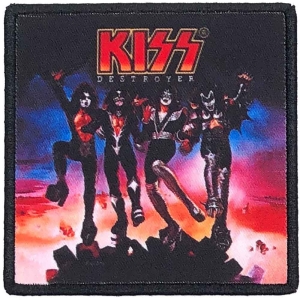 Kiss - Destroyer Printed Patch ryhmässä MERCHANDISE / Merch / Hårdrock @ Bengans Skivbutik AB (5538038)