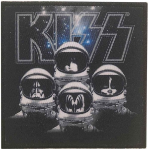 Kiss - Astronauts Printed Patch ryhmässä MERCHANDISE / Merch / Hårdrock @ Bengans Skivbutik AB (5538044)