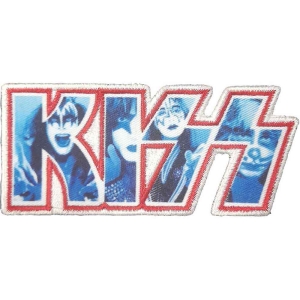 Kiss - Infill Logo Printed Patch ryhmässä MERCHANDISE / Merch / Hårdrock @ Bengans Skivbutik AB (5538052)