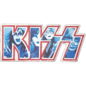 Kiss - Infill Logo Printed Patch ryhmässä MERCHANDISE / Kangasmerkki / Heavy Metal @ Bengans Skivbutik AB (5538052)