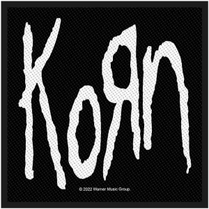 Korn - Logo Standard Patch ryhmässä MERCHANDISE / Merch / Hårdrock @ Bengans Skivbutik AB (5538059)