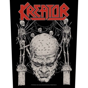 Kreator - Skull & Skeletons Back Patch ryhmässä MERCHANDISE / Merch / Hårdrock @ Bengans Skivbutik AB (5538068)