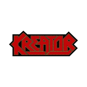 Kreator - Logo Cut Out Standard Patch ryhmässä MERCHANDISE / Merch / Hårdrock @ Bengans Skivbutik AB (5538071)