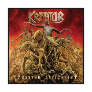 Kreator - Phantom Antichrist Standard Patch ryhmässä MERCHANDISE / Merch / Hårdrock @ Bengans Skivbutik AB (5538072)