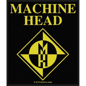 Machine Head - Diamond Logo Standard Patch ryhmässä MERCHANDISE / Kangasmerkki / Heavy Metal @ Bengans Skivbutik AB (5538088)