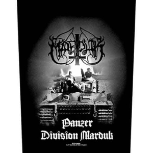 Marduk - Panzer Division Back Patch ryhmässä MERCHANDISE / Merch / Hårdrock @ Bengans Skivbutik AB (5538090)