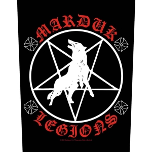 Marduk - Marduk Legions Back Patch ryhmässä MERCHANDISE / Merch / Hårdrock @ Bengans Skivbutik AB (5538091)