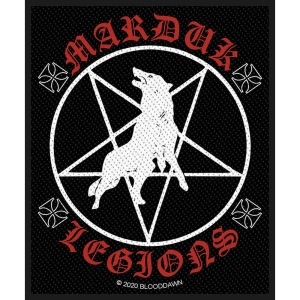 Marduk - Marduk Legions Standard Patch ryhmässä MERCHANDISE / Merch / Hårdrock @ Bengans Skivbutik AB (5538092)