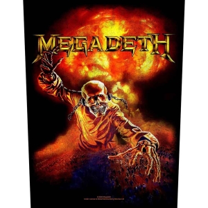 Megadeth - Nuclear Back Patch ryhmässä MERCHANDISE / Merch / Hårdrock @ Bengans Skivbutik AB (5538106)