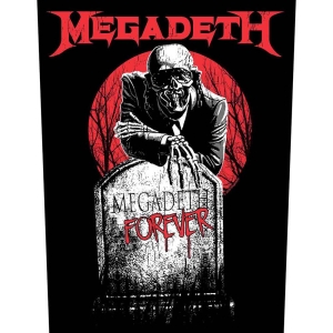 Megadeth - Tombstone Back Patch ryhmässä MERCHANDISE / Merch / Hårdrock @ Bengans Skivbutik AB (5538107)