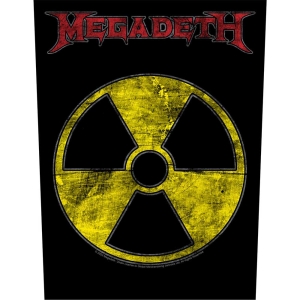 Megadeth - Radioactive Back Patch ryhmässä MERCHANDISE / Merch / Hårdrock @ Bengans Skivbutik AB (5538110)