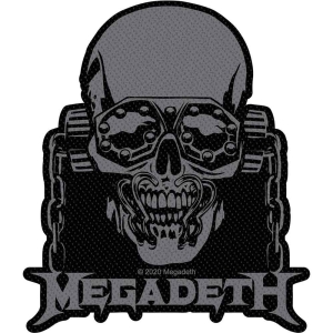 Megadeth - Vic Rattlehead Cut Out Standard Patch ryhmässä MERCHANDISE / Merch / Hårdrock @ Bengans Skivbutik AB (5538111)