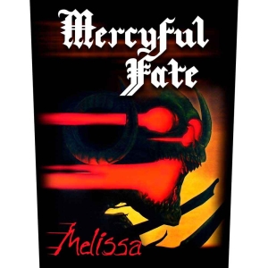 Mercyful Fate - Melissa Back Patch ryhmässä MERCHANDISE / Merch / Hårdrock @ Bengans Skivbutik AB (5538116)