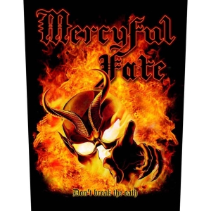 Mercyful Fate - Don't Break The Oath Back Patch ryhmässä MERCHANDISE / Merch / Hårdrock @ Bengans Skivbutik AB (5538117)