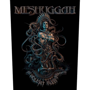 Meshuggah - Violent Sleep Of Reason Back Patch ryhmässä MERCHANDISE / Merch / Hårdrock @ Bengans Skivbutik AB (5538118)