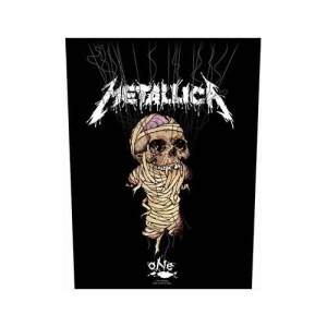 Metallica - One/Strings Back Patch ryhmässä MERCHANDISE / Merch / Hårdrock @ Bengans Skivbutik AB (5538123)