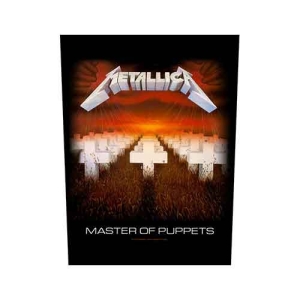 Metallica - Master Of Puppets Back Patch ryhmässä MERCHANDISE / Merch / Hårdrock @ Bengans Skivbutik AB (5538126)