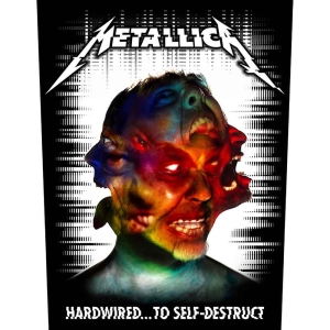 Metallica - Hardwired To Self Destruct Back Patch ryhmässä MERCHANDISE / Merch / Hårdrock @ Bengans Skivbutik AB (5538132)