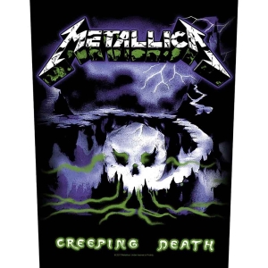 Metallica - Creeping Death Back Patch ryhmässä MERCHANDISE / Merch / Hårdrock @ Bengans Skivbutik AB (5538135)