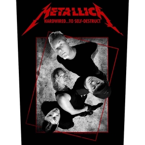 Metallica - Hardwired Concrete Back Patch ryhmässä MERCHANDISE / Merch / Hårdrock @ Bengans Skivbutik AB (5538136)