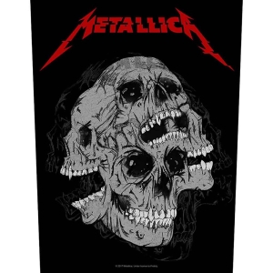 Metallica - Skulls Back Patch ryhmässä MERCHANDISE / Merch / Hårdrock @ Bengans Skivbutik AB (5538137)