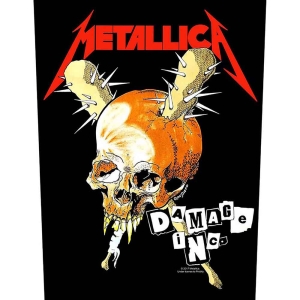 Metallica - Damage Inc. Back Patch ryhmässä MERCHANDISE / Merch / Hårdrock @ Bengans Skivbutik AB (5538138)