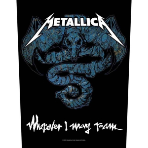 Metallica - Wherever I May Roam Back Patch ryhmässä MERCHANDISE / Merch / Hårdrock @ Bengans Skivbutik AB (5538140)