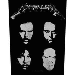 Metallica - Black Album Back Patch ryhmässä MERCHANDISE / Merch / Hårdrock @ Bengans Skivbutik AB (5538141)