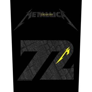 Metallica - Charred M72 Back Patch ryhmässä MERCHANDISE / Merch / Hårdrock @ Bengans Skivbutik AB (5538143)